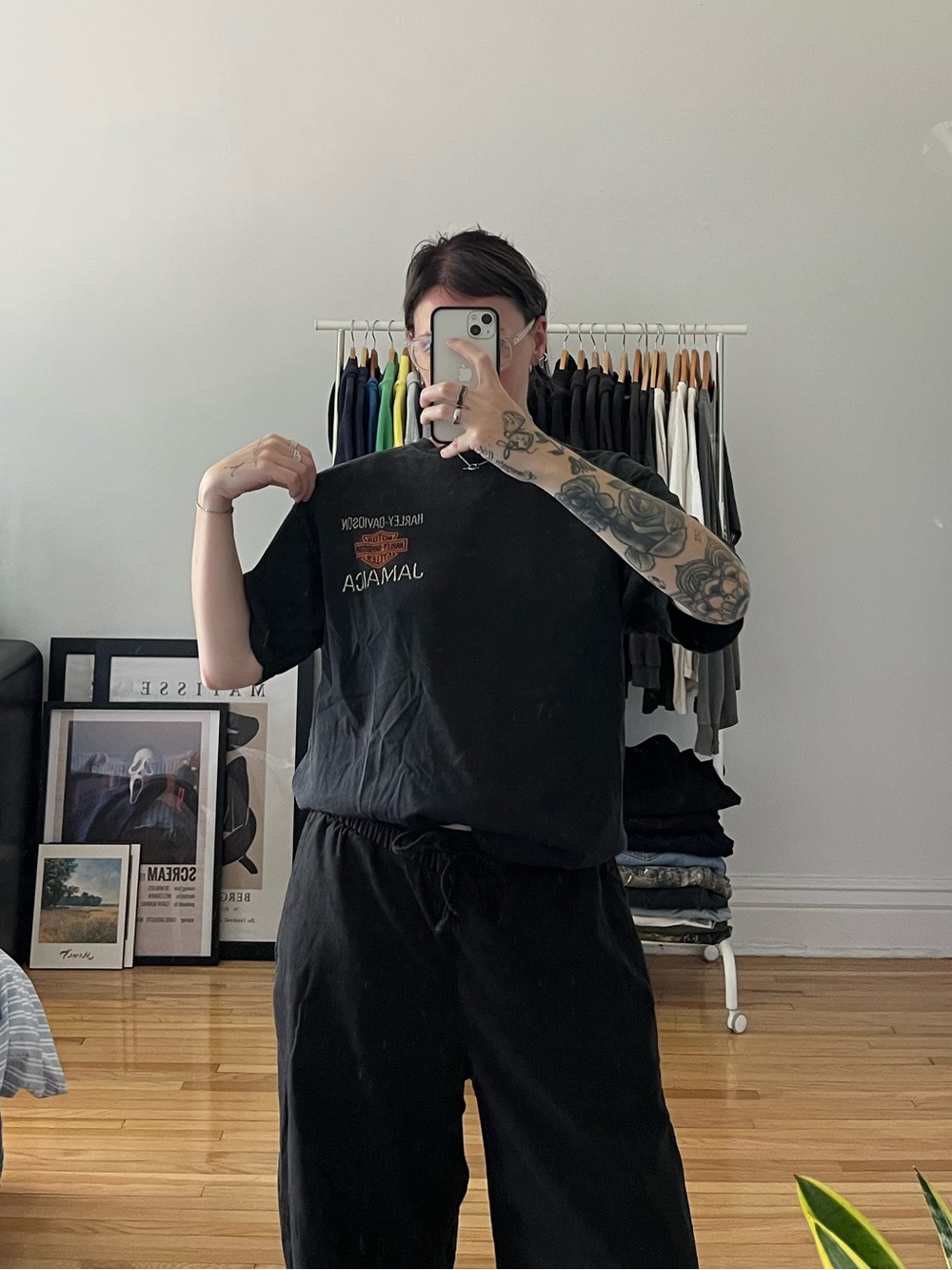 vintage harley davidson tee